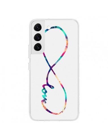 Coque Samsung Galaxy S22 5G Love Forever Infini Couleur - Eleaxart