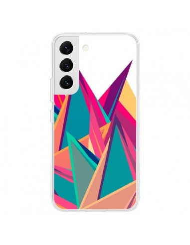 Coque Samsung Galaxy S22 5G Triangles Intensive Pic Azteque - Eleaxart