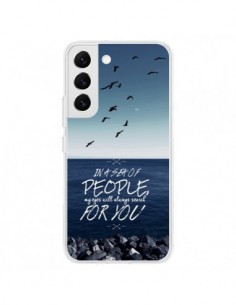 Coque Samsung Galaxy S22 5G Sea Mer Plage - Eleaxart