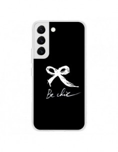 Coque Samsung Galaxy S22 5G Be Chic Noeud Papillon Blanc...