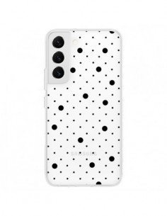 Coque Samsung Galaxy S22 5G Point Noir Pin Point...