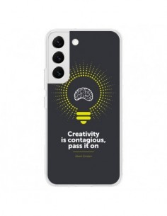 Coque Samsung Galaxy S22 5G Creativity is contagious,...