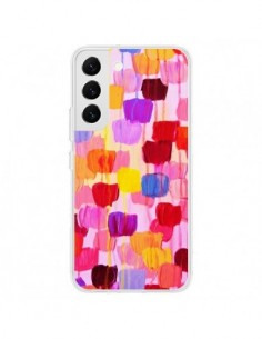 Coque Samsung Galaxy S22 5G Pois Roses Dottie - Ebi Emporium