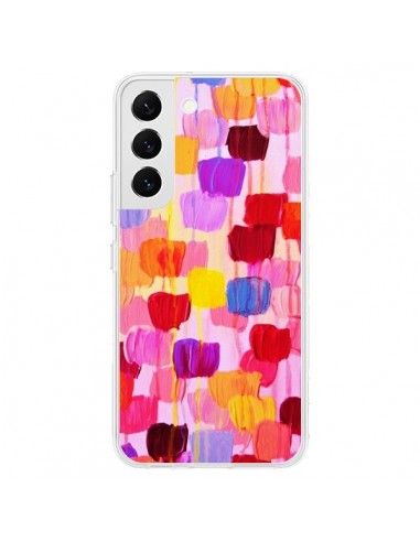 Coque Samsung Galaxy S22 5G Pois Roses Dottie - Ebi Emporium