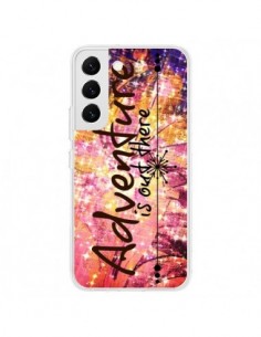 Coque Samsung Galaxy S22 5G Adventure Is Out There Fleurs...