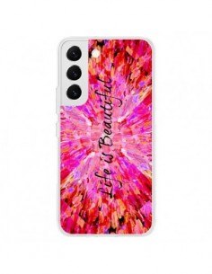 Coque Samsung Galaxy S22 5G Life is Beautiful - Ebi Emporium