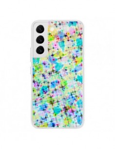 Coque Samsung Galaxy S22 5G Stars Etoiles Bleues - Ebi...