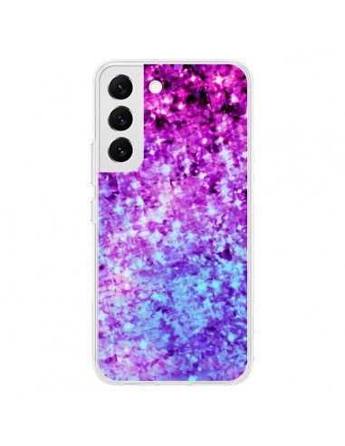 Coque Samsung Galaxy S22 5G Radiant Orchid Galaxy Paillettes - Ebi Emporium