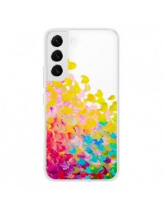 Coque Samsung Galaxy S22 5G Creation in Color Jaune...