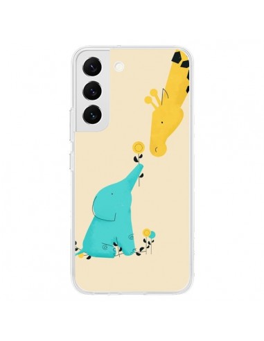 Coque Samsung Galaxy S22 5G Elephant Bebe Girafe - Jay Fleck