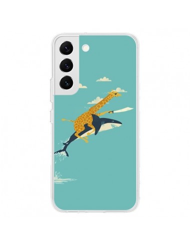 Coque Samsung Galaxy S22 5G Girafe Epee Requin Volant - Jay Fleck