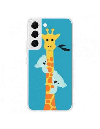 Coque Samsung Galaxy S22 5G Koala Girafe Arbre - Jay Fleck