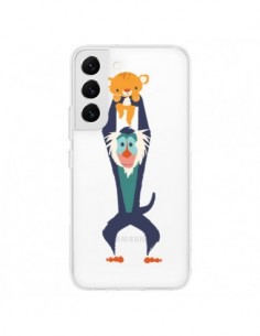 Coque Samsung Galaxy S22 5G Futur Roi Lion King Rafiki...