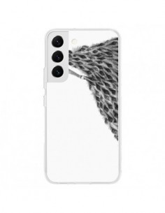 Coque Samsung Galaxy S22 5G Peacock Paon Robe Femme -...