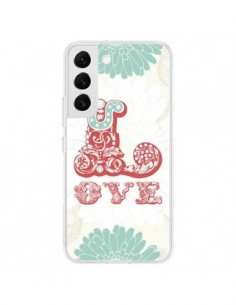 Coque Samsung Galaxy S22 5G Love Fleurs Flourish - Javier...