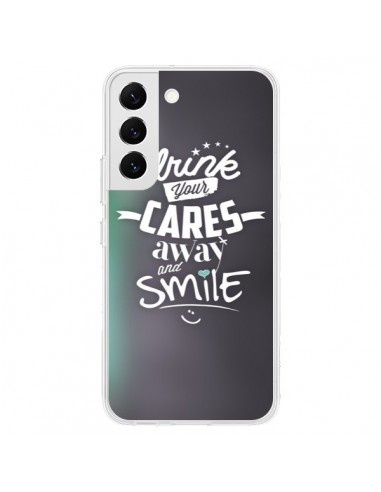 Coque Samsung Galaxy S22 5G Drink Gris - Javier Martinez