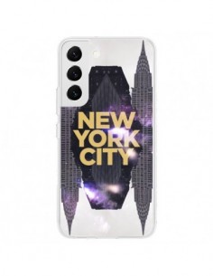Coque Samsung Galaxy S22 5G New York City Orange - Javier...