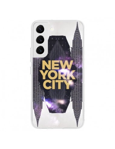 Coque Samsung Galaxy S22 5G New York City Orange - Javier Martinez