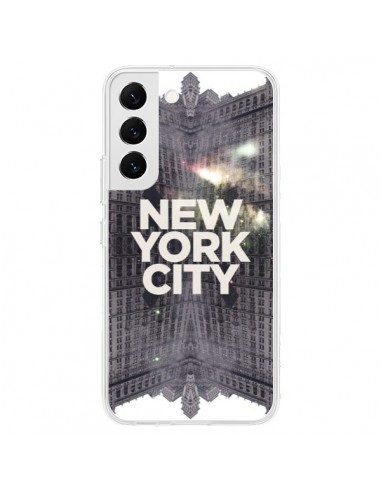 Coque Samsung Galaxy S22 5G New York City Gris - Javier Martinez