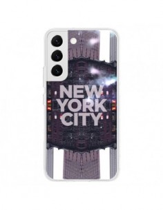 Coque Samsung Galaxy S22 5G New York City Violet - Javier...