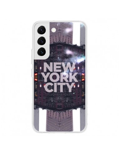 Coque Samsung Galaxy S22 5G New York City Violet - Javier Martinez