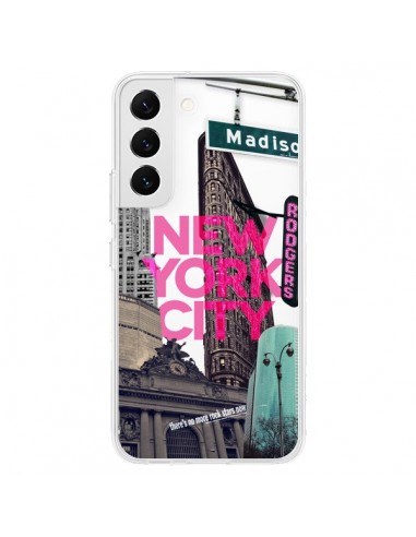 Coque Samsung Galaxy S22 5G New Yorck City NYC Transparente - Javier Martinez
