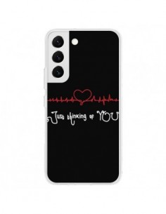 Coque Samsung Galaxy S22 5G Just Thinking of You Coeur...