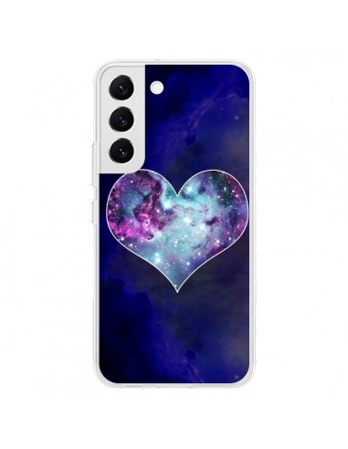 Coque Samsung Galaxy S22 5G Nebula Heart Coeur Galaxie - Jonathan Perez