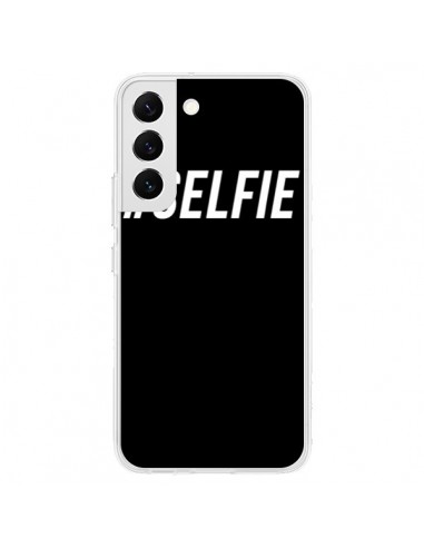 Coque Samsung Galaxy S22 5G Hashtag Selfie Blanc Vertical - Jonathan Perez