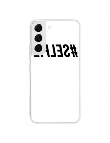 Coque Samsung Galaxy S22 5G Hashtag Selfie Noir Inversé - Jonathan Perez