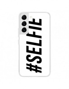 Coque Samsung Galaxy S22 5G Hashtag Selfie Blanc...