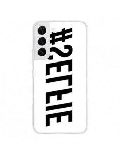 Coque Samsung Galaxy S22 5G Hashtag Selfie Noir Inversé...