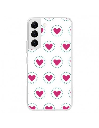 Coque Samsung Galaxy S22 5G Coeur Cercle - Jonathan Perez