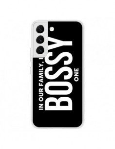 Coque Samsung Galaxy S22 5G In our family i'm the Bossy...