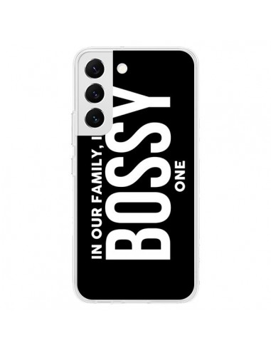 Coque Samsung Galaxy S22 5G In our family i'm the Bossy one - Jonathan Perez