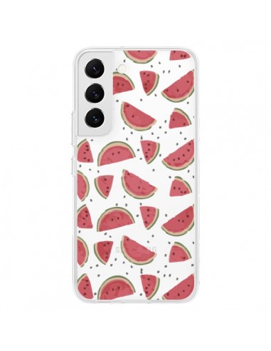 Coque Samsung Galaxy S22 5G Pasteques Watermelon Fruit Transparente - Dricia Do