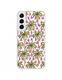 Coque Samsung Galaxy S22 5G Palmier Palmtree Transparente...