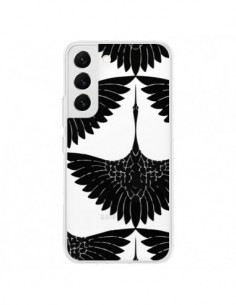 Coque Samsung Galaxy S22 5G Paon Faisan Transparente -...
