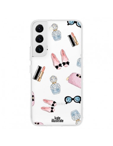 Coque Samsung Galaxy S22 5G Essential Beautiful Belle Essentiel Transparente - kateillustrate