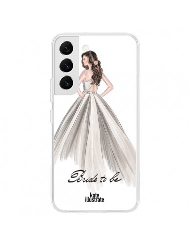 Coque Samsung Galaxy S22 5G Bride To Be Mariée Mariage - kateillustrate