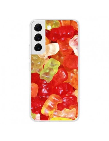 Coque Samsung Galaxy S22 5G Bonbon Ourson Multicolore Candy - Laetitia
