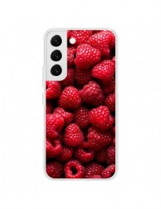 Coque Samsung Galaxy S22 5G Framboise Raspberry Fruit -...