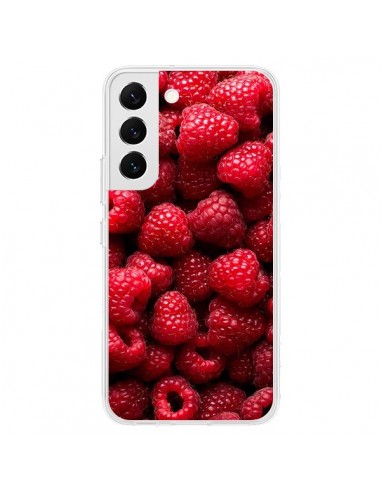 Coque Samsung Galaxy S22 5G Framboise Raspberry Fruit - Laetitia