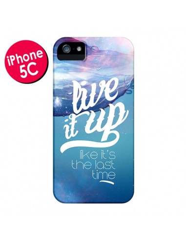 Coque Last Time Bleu pour iPhone 5C - Javier Martinez