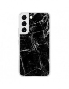 Coque Samsung Galaxy S22 5G Marbre Marble Noir Black -...