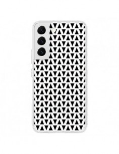 Coque Samsung Galaxy S22 5G Triangles Romi Azteque Noir...