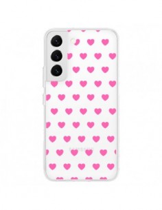 Coque Samsung Galaxy S22 5G Coeur Heart Love Amour Rose...