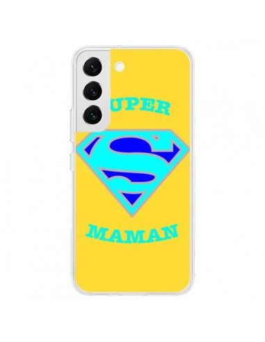 Coque Samsung Galaxy S22 5G Super Maman Superman - Laetitia