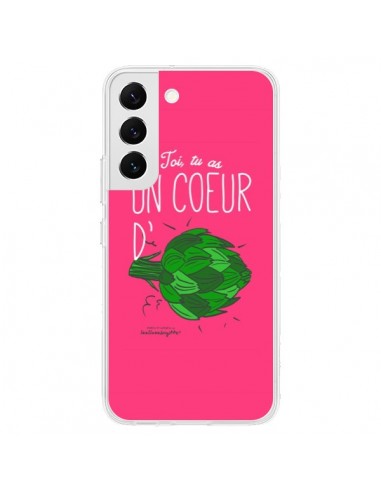 Coque Samsung Galaxy S22 5G Toi tu as un coeur d'artichaut - Leellouebrigitte