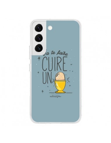 Coque Samsung Galaxy S22 5G Va te faire cuir un oeuf gris - Leellouebrigitte